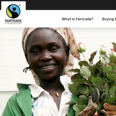 Predaj kvetov s označením Fairtrade v SR